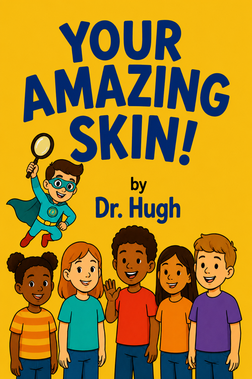 Your Amazing Skin! front cover by Dr. Hugh